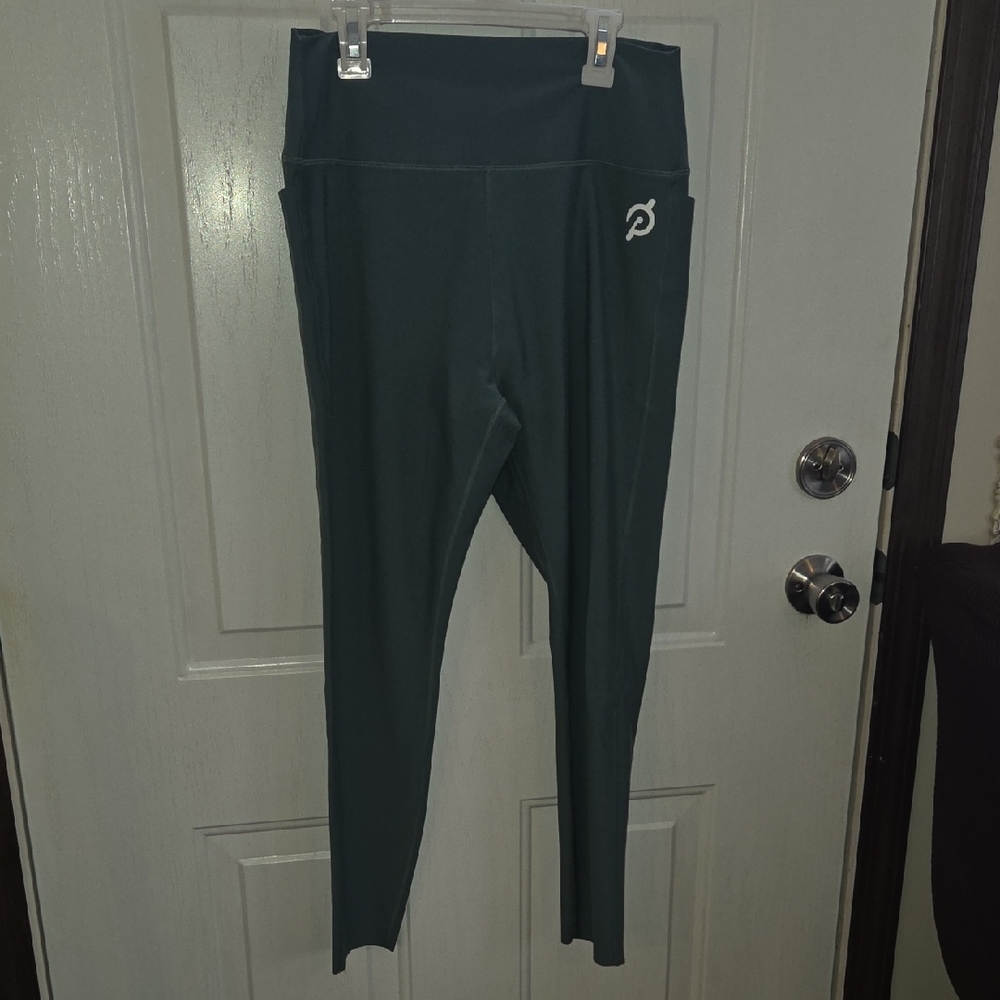 Peloton Green Active Leggings  Size XL